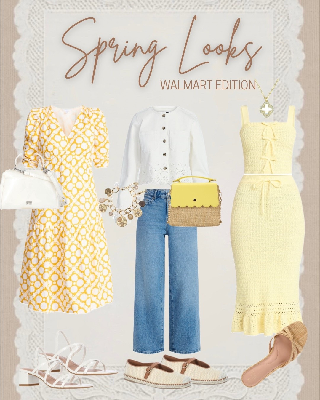 Who knew Walmart was hiding these gems? I’m absolutely obsessed with these fresh, sunny vibes for the new season. Whether you’re headed to brunch, a casual office day, or a weekend stroll, these looks are proof you don't have to break the bank to look high-end.

#LTKSpringSale #LTKootd #LTKdayinmylife