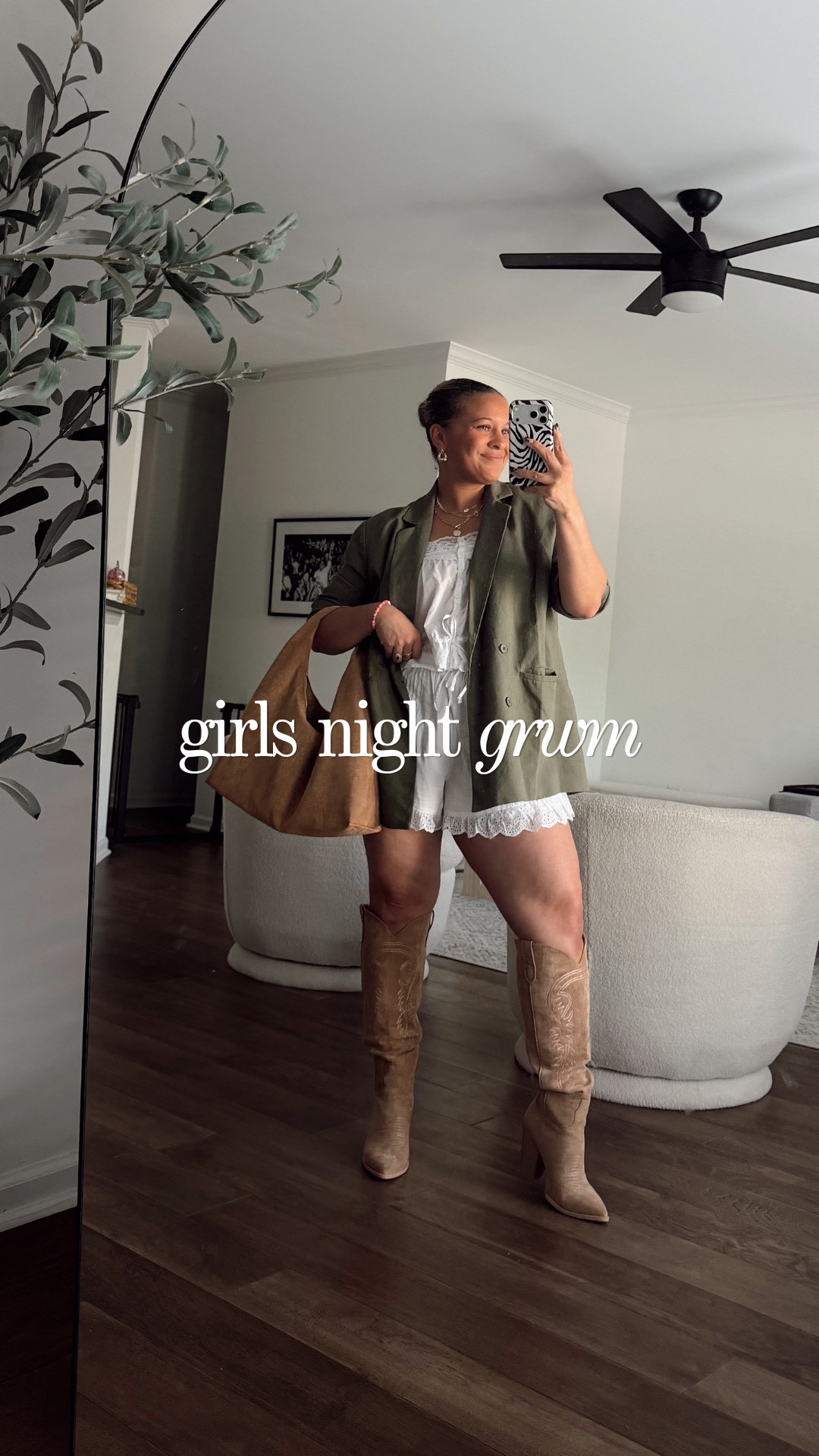 What I wore for girls night — after almost cancelling 🤦🏽‍♀️ 