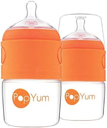 PopYum 5 oz Anti-Colic Formula Making / Mixing / Dispenser Baby Bottles, 2-Pack | Amazon (US)