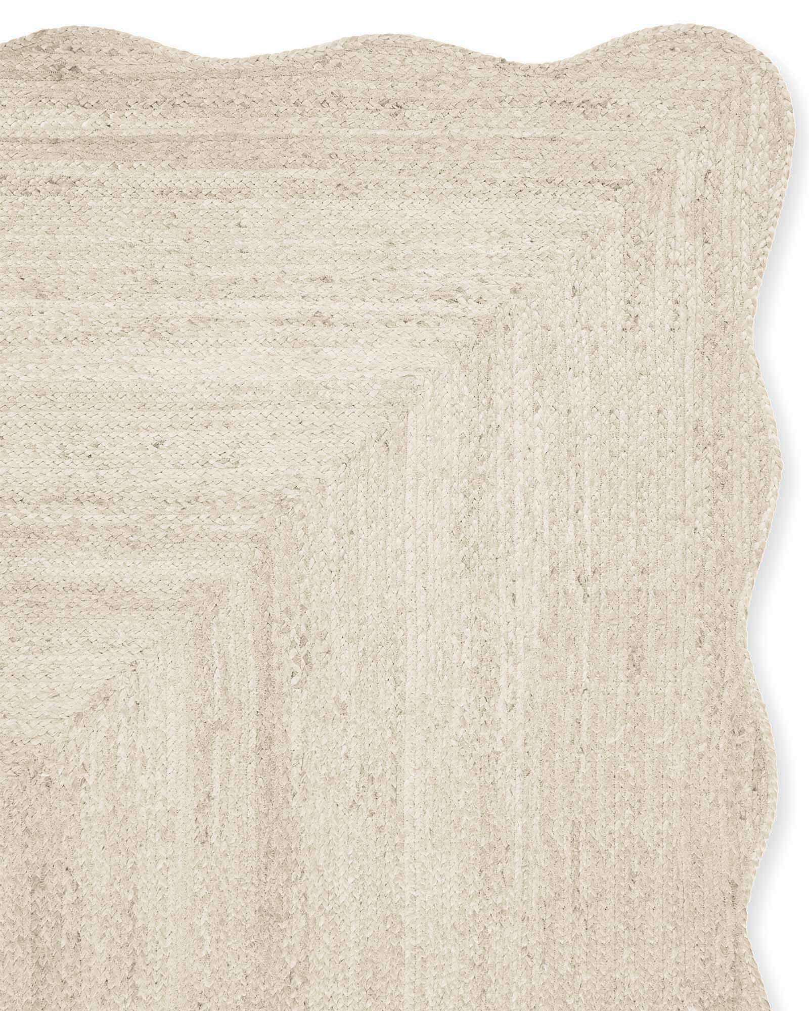 Scallop Jute Rug | Serena and Lily
