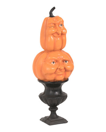 Outdoor Safe Stacked Face Pumpkins | TJ Maxx