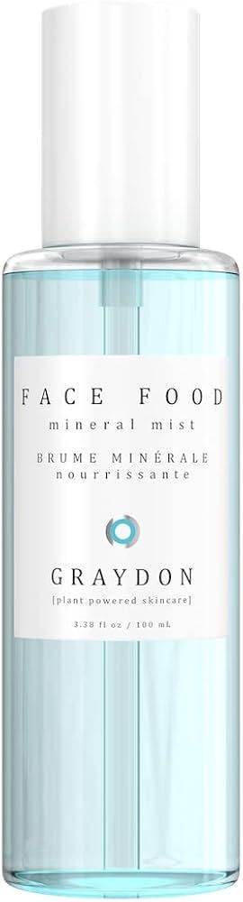GRAYDON Face Food Mineral Mist - Natural Facial Toner I Balances, Rejuvenates, Mattifies & Shield... | Amazon (US)