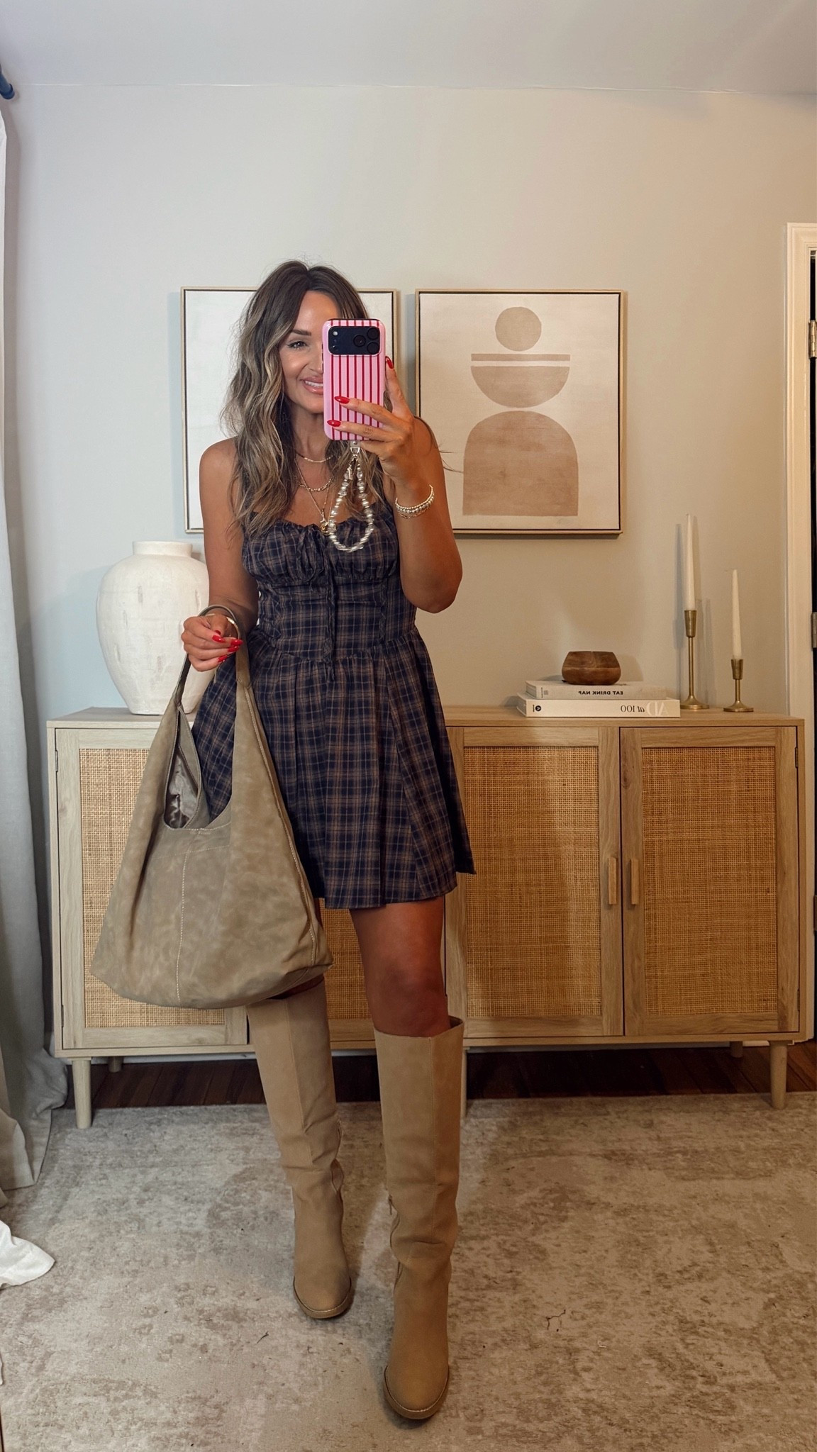 40% off with LEANN40 if expired use code LEANN35 ✨ the cutest dress for fall, i’m obsessed! i’m in a size M, but could size down! fall outfits, fall fashion, fall style @VICI

#LTKootd