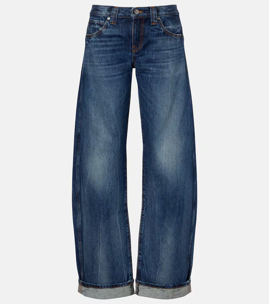 Khaite Karo barrel-leg jeans | Mytheresa (US/CA)