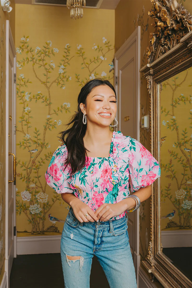 BuddyLove | Tandy Puff Sleeve Top | Garden Club | BuddyLove