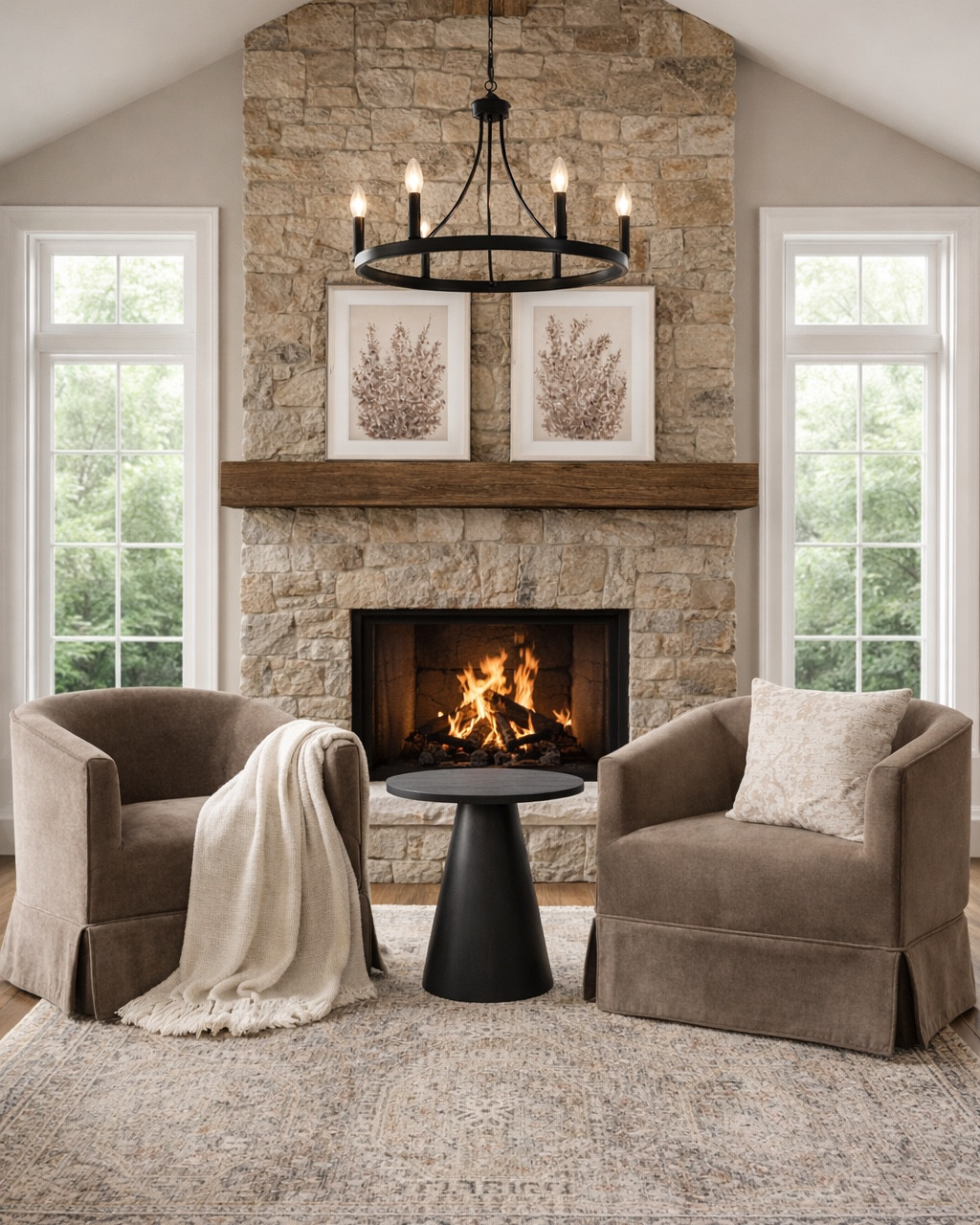 Neutral Wayfair Accent Chairs for a Cozy Sitting Area

Follow @farmtotablecreations on Instagram for daily home finds, styling ideas, and cozy home inspiration.

This Wayfair sitting area is a beautiful example of how to create a warm, inviting space with clean lines and soft textures. The upholstered accent chairs offer comfort without feeling bulky, while the sculptural black side table adds contrast and a modern edge. Paired with a neutral patterned rug, framed artwork, and a simple chandelier, this setup works perfectly for a reading nook, conversation area, or quiet coffee spot.

#accentchairs #livingroomchairs #neutraldecor #modernorganic #sittingarea #wayfairfinds #wayfairhome #livingroomfurniture #arearug #cozycorner #homefinds

#LTKSaleAlert #LTKHome #LTKFindsUnder50