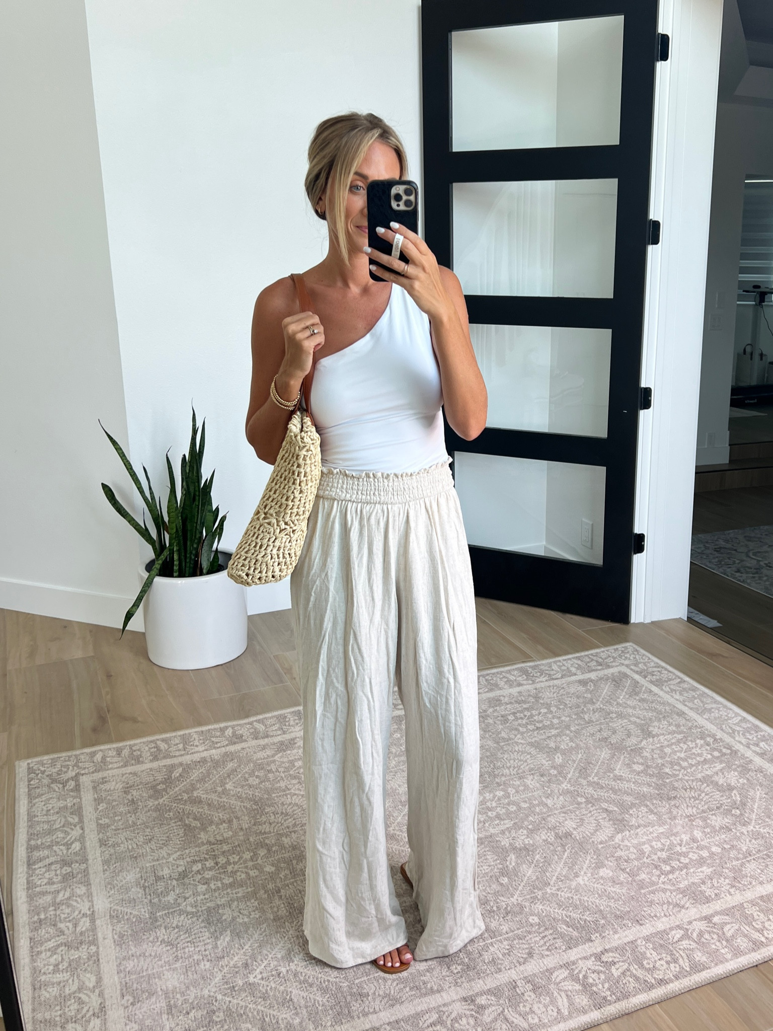 Wearing a small in the amazon backless bodysuit and a medium in the pants,
***Code: JESS to save on the backless bra 

#LTKFind #LTKSeasonal #LTKsalealert