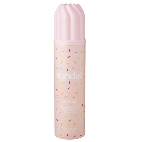 sundae Whipped Shower Foam Birthday Cake Foaming Body Wash 8.9 fl oz, 265ml with Kakadu Plum & Finger Lime | Amazon (US)