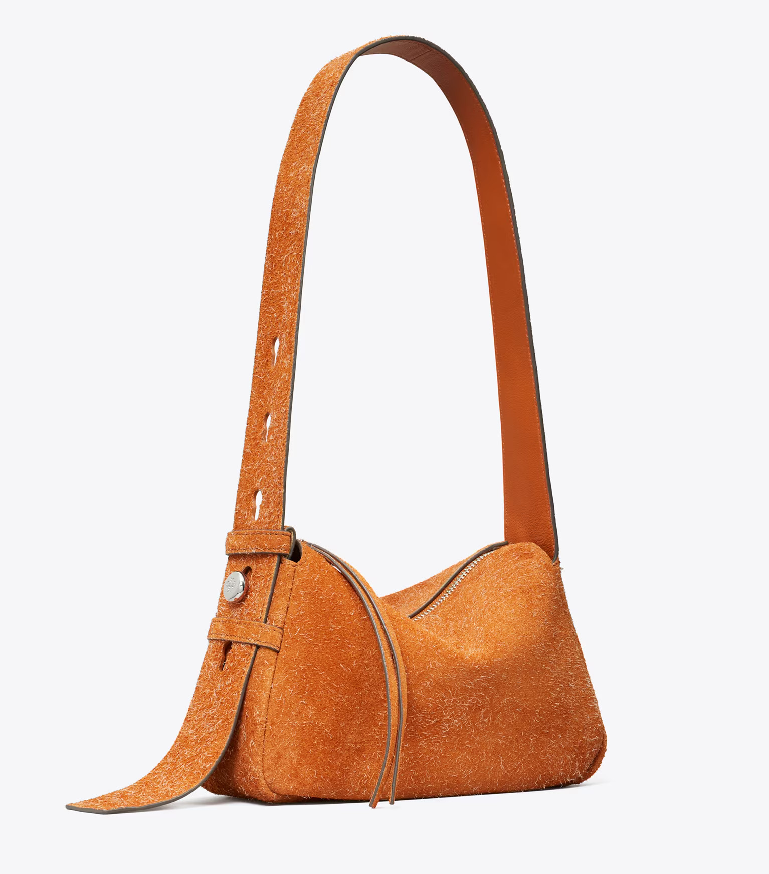 Small Romy Brushed Suede Shoulder Bag: Women's Designer Shoulder Bags | Tory Burch | Tory Burch (US)