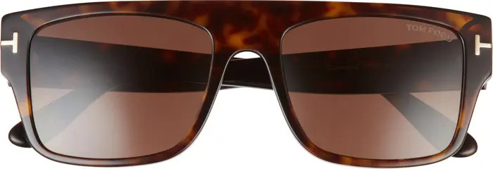 55mm Rectangular Sunglasses | Nordstrom