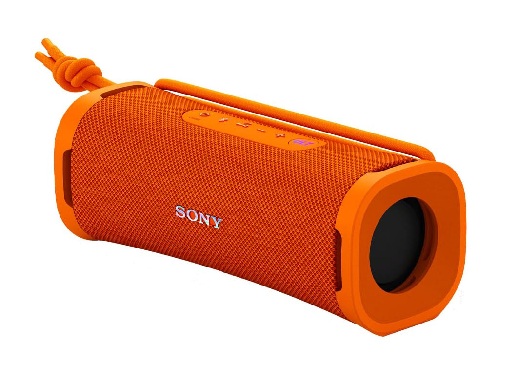 Sony ULT Field 1 Waterproof Portable Bluetooth Speaker, Enhanced Bass, 12h Battery, IP67 Rated Dustproof Shockproof Rustproof, Detachable Strap, SRSULT10D, Orange | Amazon (US)