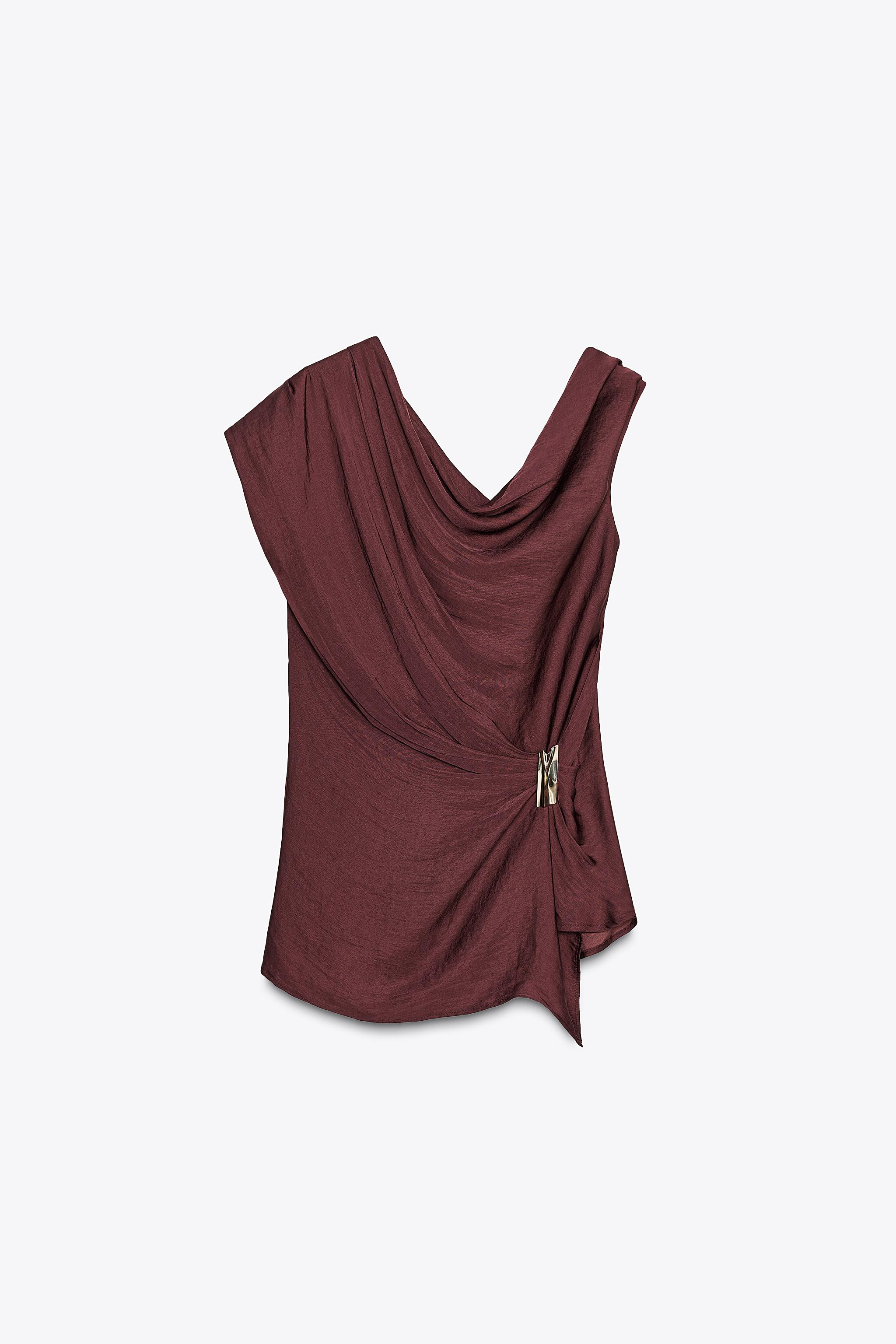 ASYMMETRIC TRIM TOP | Zara US