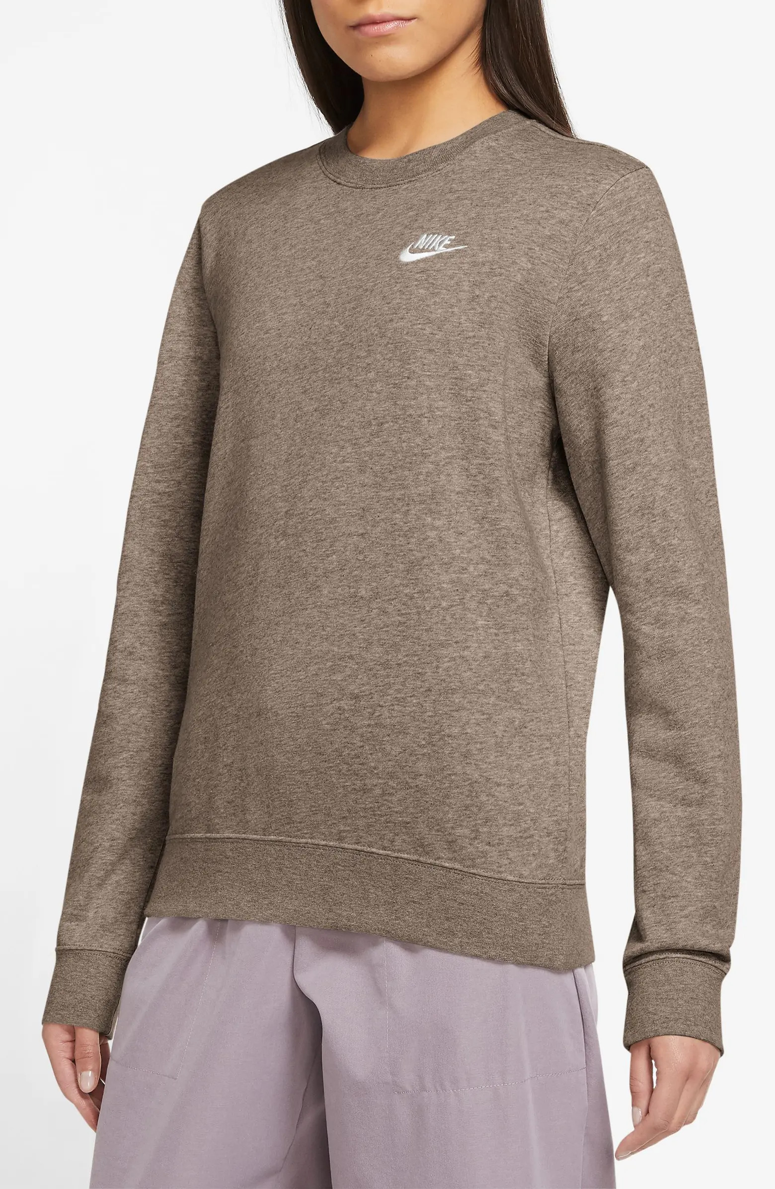 Sportswear Club Fleece Crewneck Sweatshirt | Nordstrom Rack