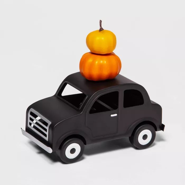 Metal Car with Small Foam Pumpkin Halloween Decorative Prop - Hyde & EEK! Boutique™ | Target