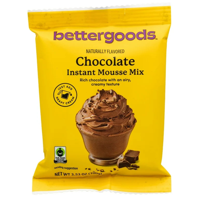 bettergoods Instant Chocolate Mousse Mix, 3.53 oz | Walmart (US)