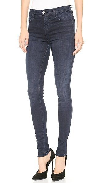 J Brand Maria High Rise Stocking Jeans - Darkness | Shopbop