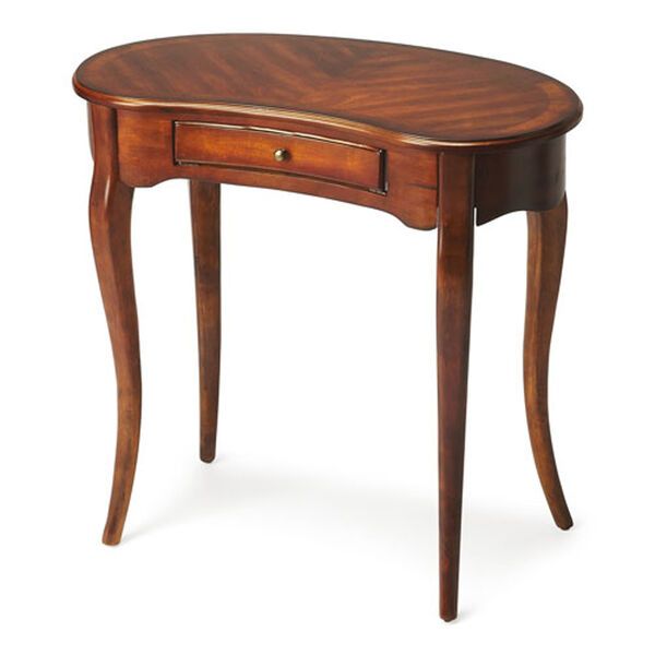 Evelyn Antique Cherry Writing Desk | Bellacor