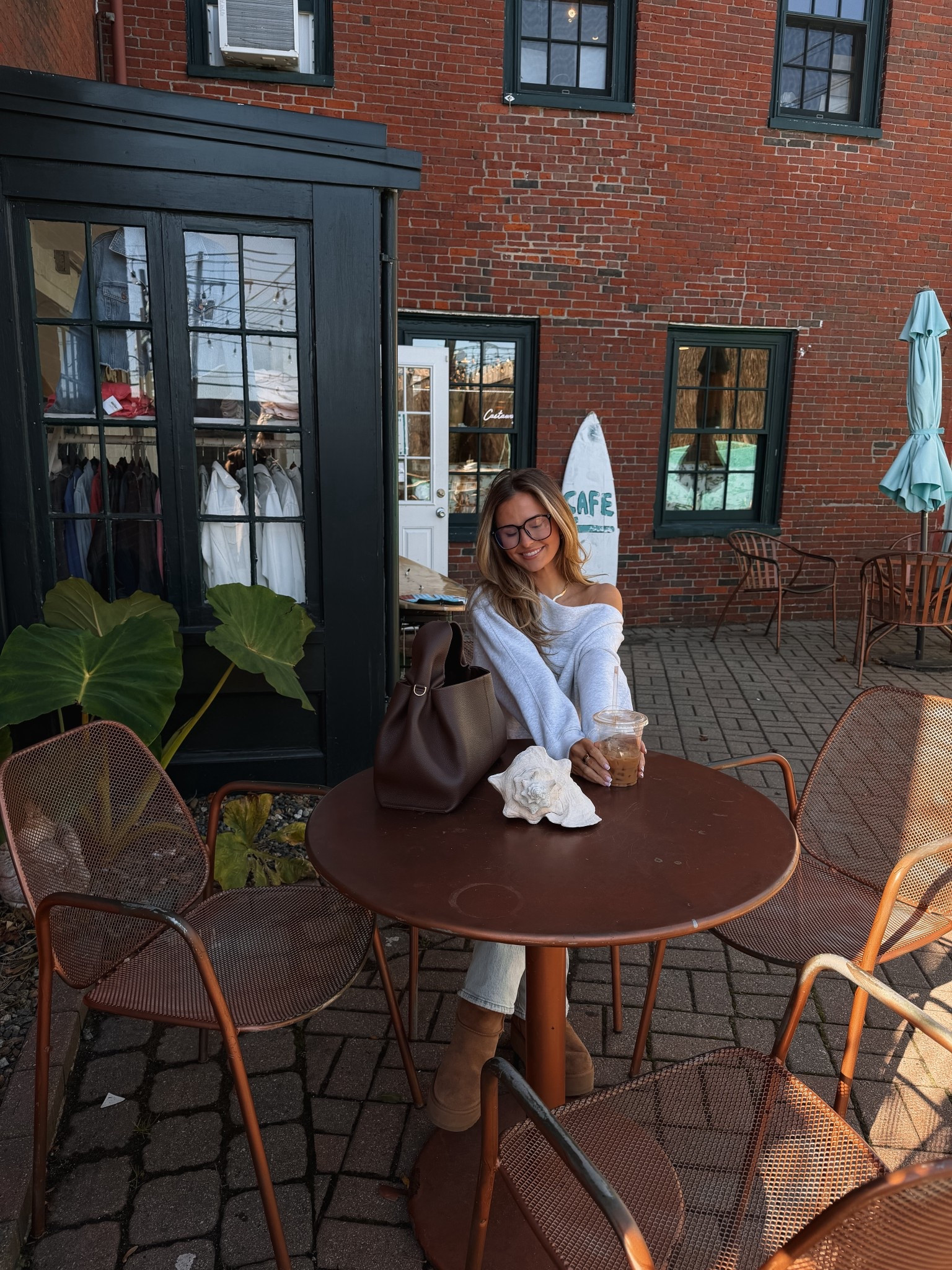 coffee + cozy layers ☕️🧣
mornings spent exploring cute local spots in soft knits and uggs — the perfect fall uniform if you ask me! 

fall outfit, cozy outfit inspo, neutral fall look, ugg outfit, casual weekend outfit, coffee shop outfit, fall fashion aesthetic, sweater outfit, cozy fall style, abercrombie sweater

#LTKStyleTip #LTKSeasonal #LTKFindsUnder100