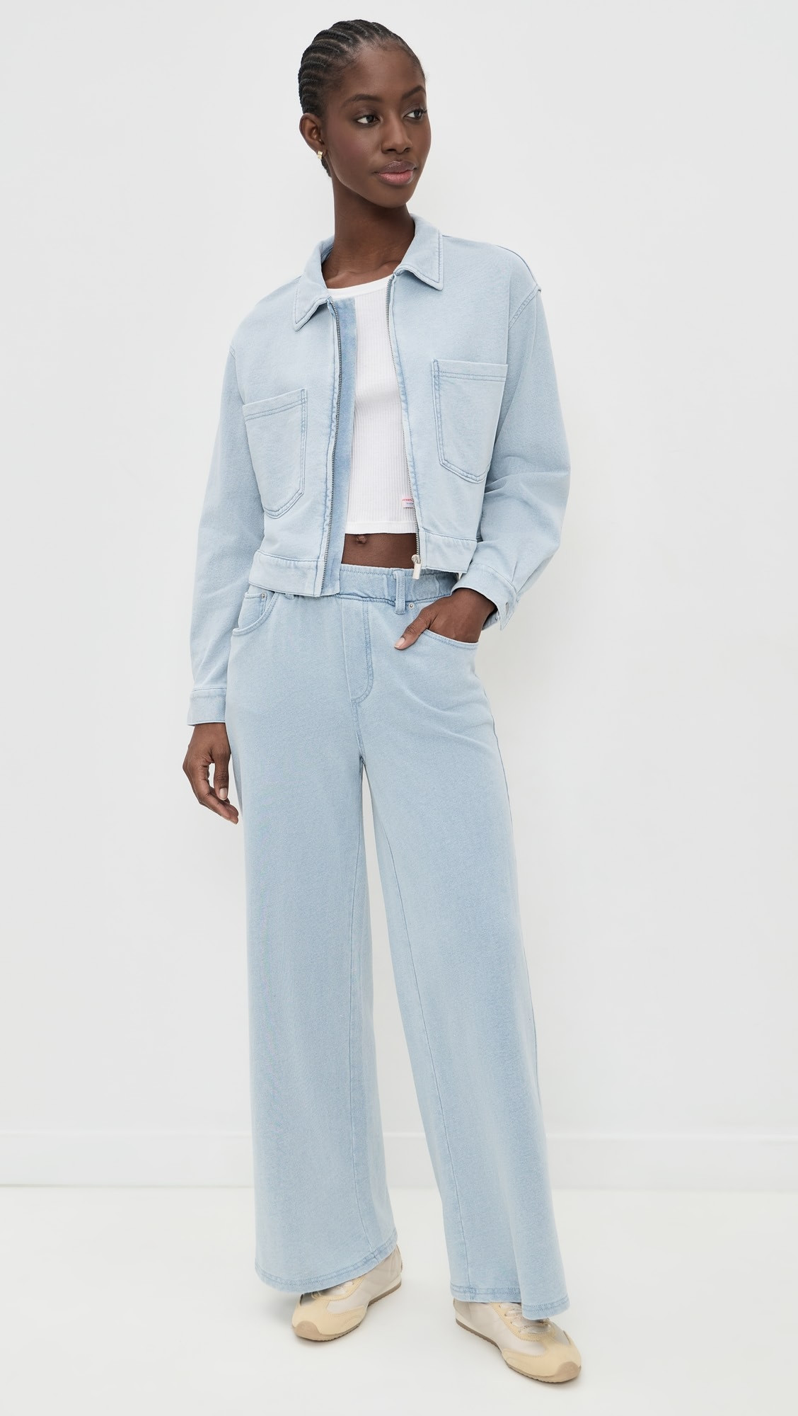 Heritage Knit Denim Jacket | Shopbop