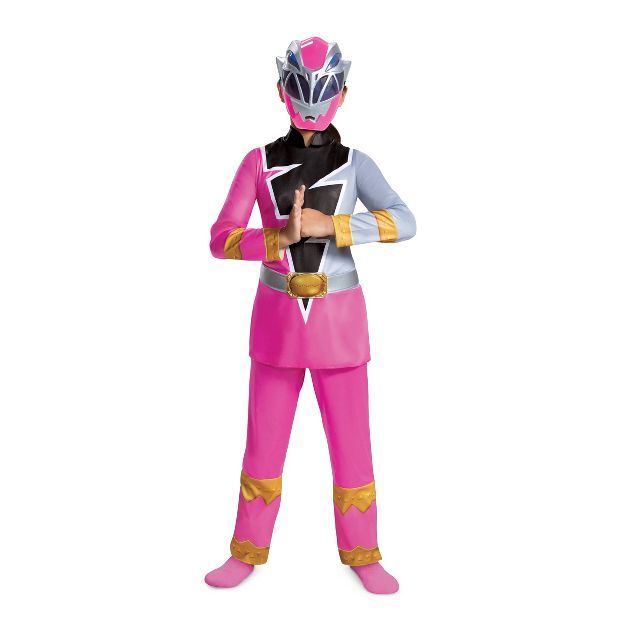 Kids' Power Rangers Pink Ranger Dino Fury Halloween Costume | Target