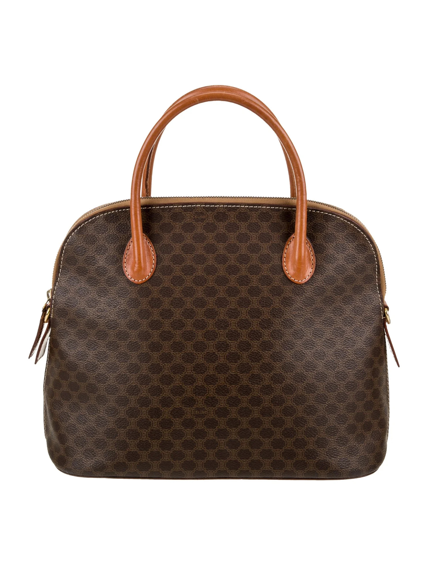 Macadam Top Handle Bag | The RealReal