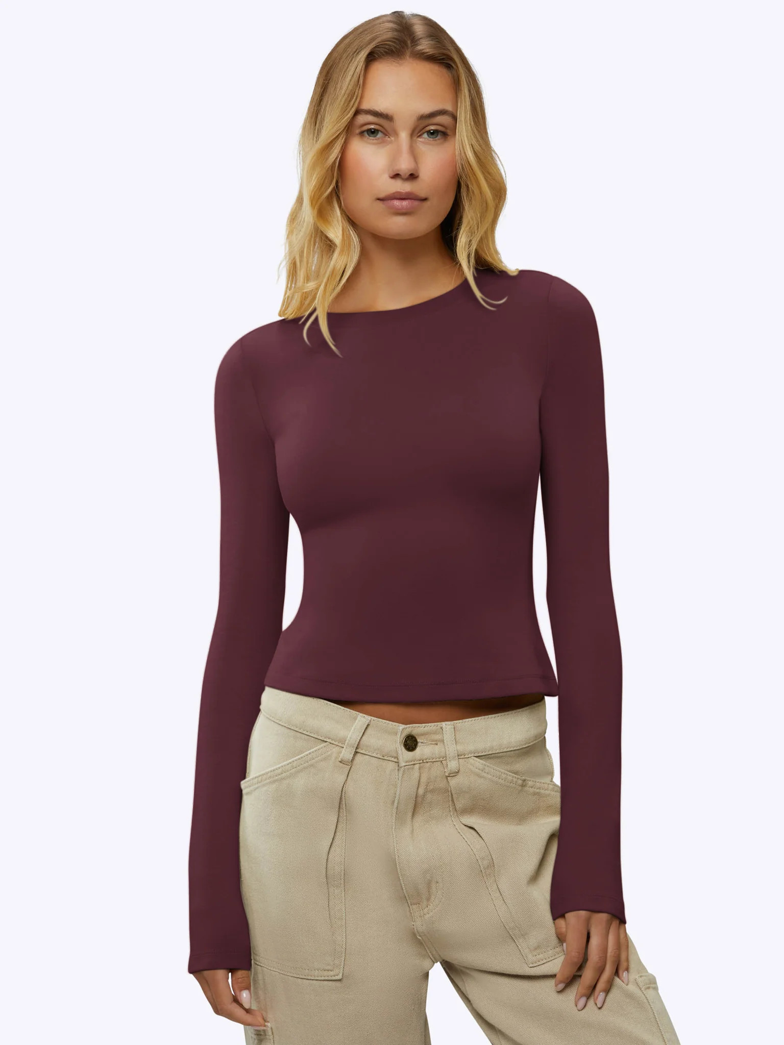 Long Sleeve Tomboy Tee | Cuts Clothing Inc.