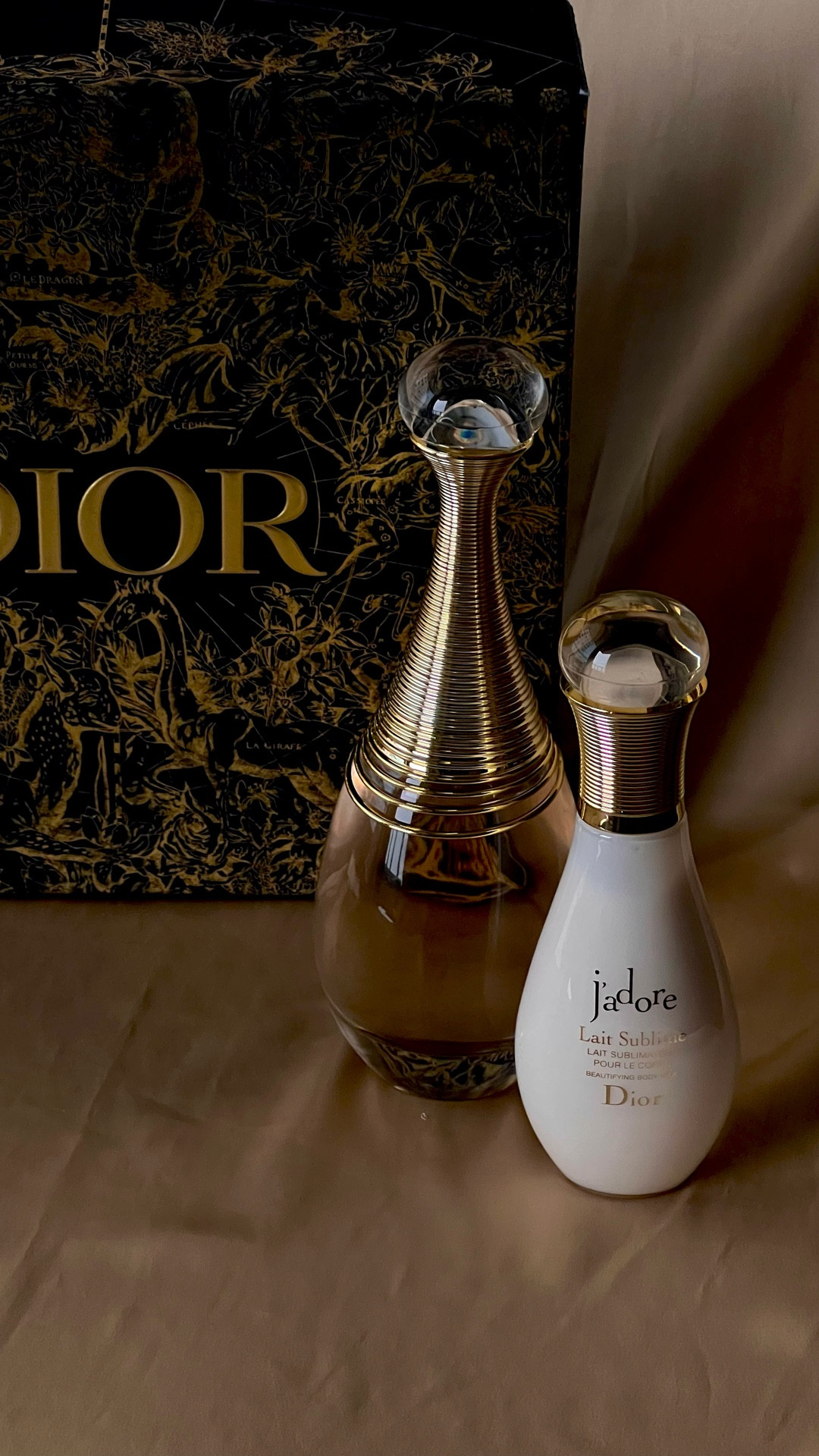 This @dior set is a perfect gifting solution for your loved ones this holiday season. 
The perfume contains main notes of Ylang-Ylang, Rose and Jasmine. 
The body milk is the perfect addition as it absorbs quickly into the skin giving it a beautiful shine.
The perfume smells elegance, feminine - I wish you could smell it from the screen ✨

#giftguide #diorperfume #perfume recommendation 

[gift guide, perfume, Dior perfume, Dior, UGC example, UGC creator, Perfume example]

#LTKholiday #LTKbeauty #LTKgiftguide