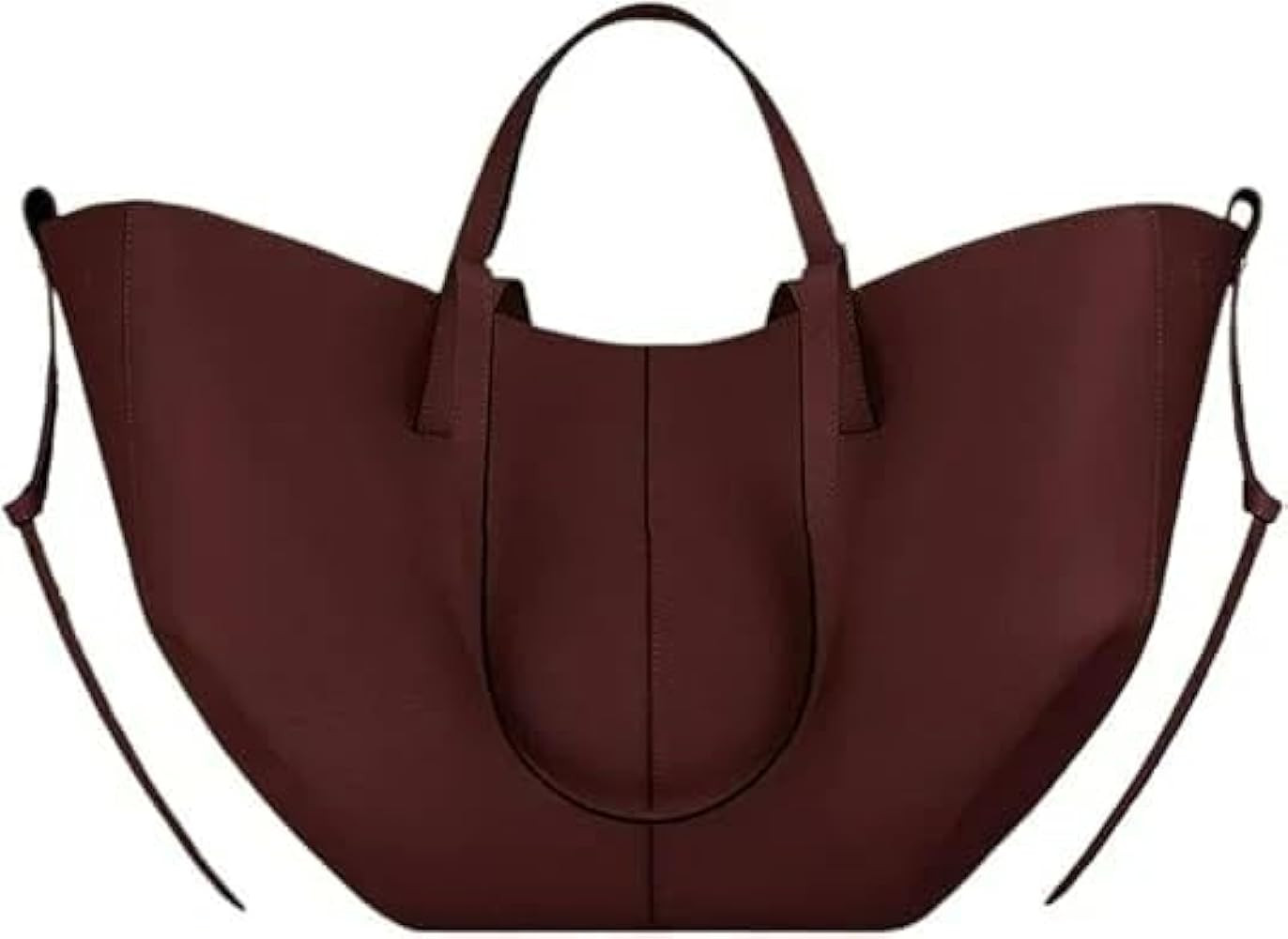 Wing Cyme Cowhide Bucket Tote Bag for Women Versatile Premium Leather Large Capacity Commuter Sho... | Amazon (US)