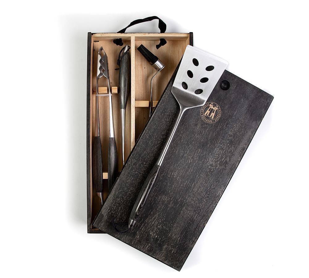 Schmidt Brothers Grill Tools Gift Set | Pottery Barn (US)