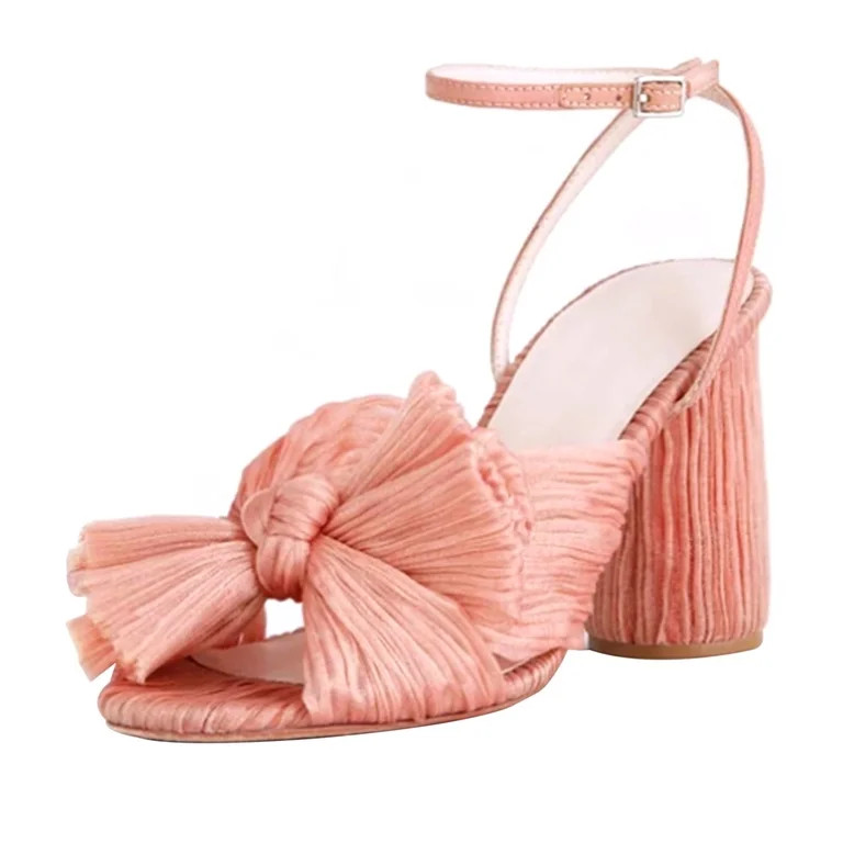 SySea Fashion Bownot Patchwork Women Party High Heels Shoes Lady Stiletto Pumps - Walmart.com | Walmart (US)