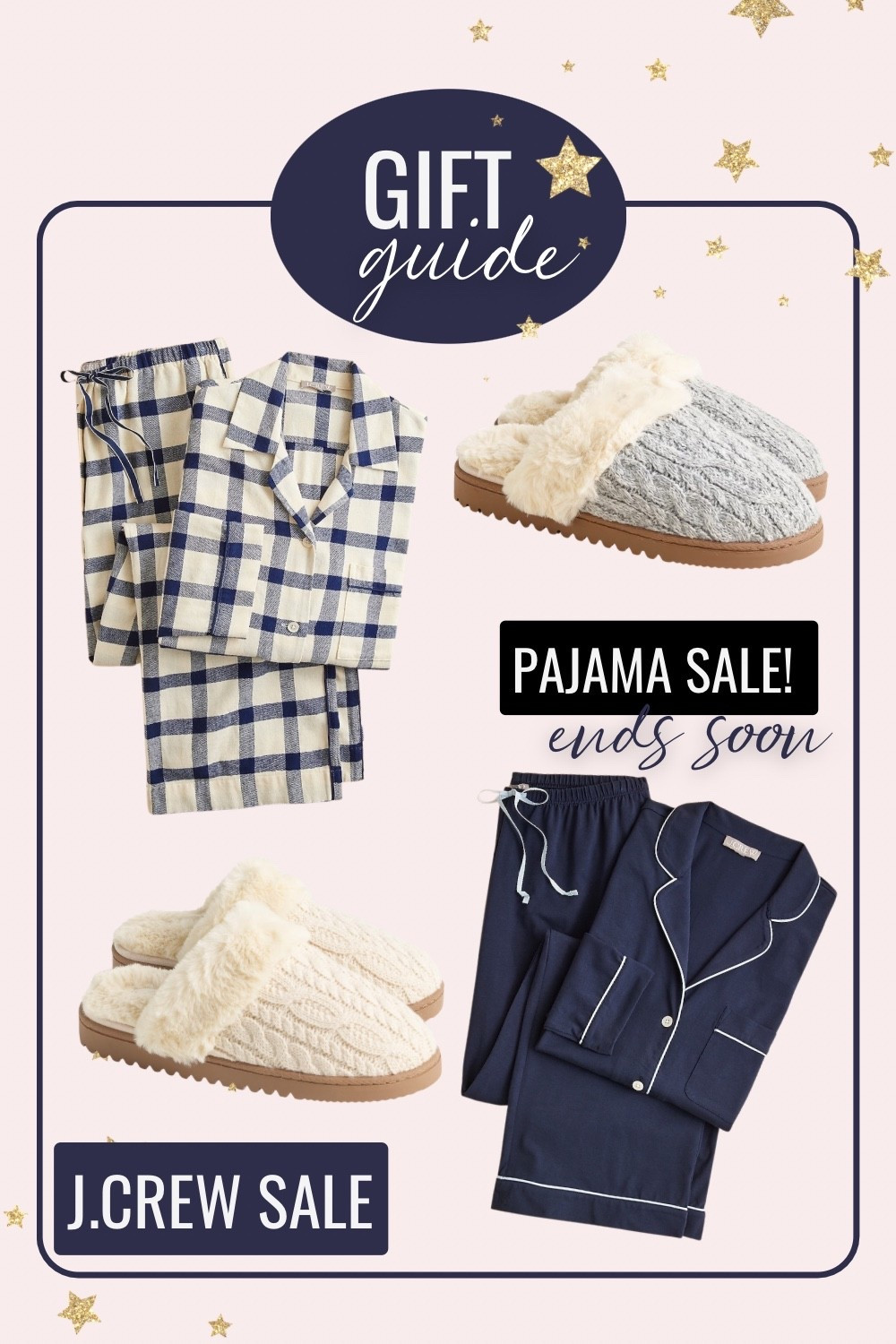 Huge pajama sale at j.crew and j.crew factory! Get 40% off! Ends soon. 

Classic pajamas in tartan, plaid, and solid colors. Hands down the best place to get family pajamas. Also the coziest, just-have slippers! 

#jcrew #jcrewfactory #pajamas #tartan #familypajamas #slippers

 #j.crew

#LTKGiftGuide #LTKSaleAlert #LTKHoliday #LTKSeasonal #LTKFindsUnder100 #LTKCyberWeek #LTKU #LTKootd #LTKFindsUnder50 #LTKdayinmylife