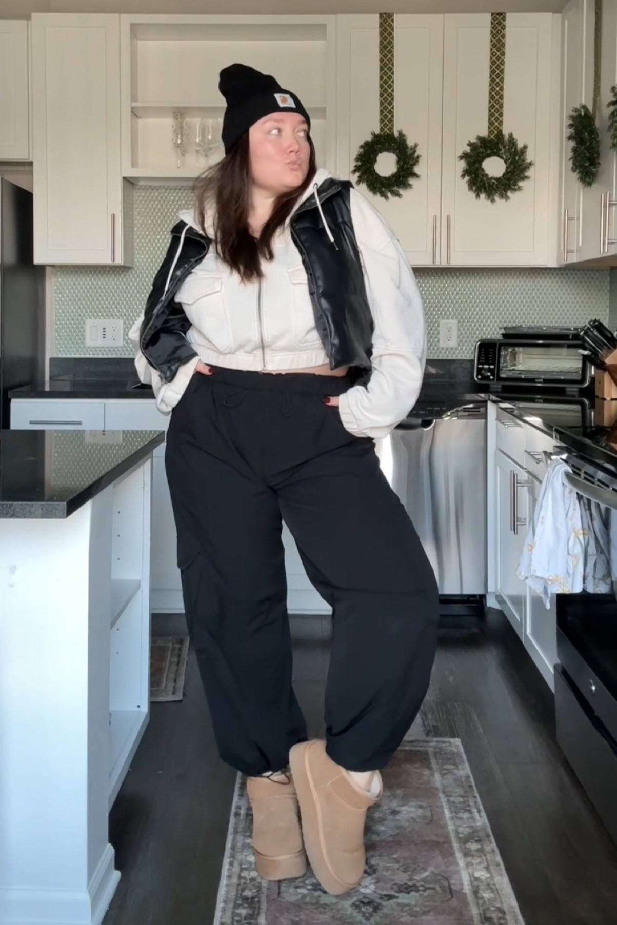 favorite Ugg look-a-likes!! I could do a size 10 in these so if you’re in between, size down! So comfy and soft!

#LTKFindsUnder50 #LTKSeasonal #LTKStyleTip