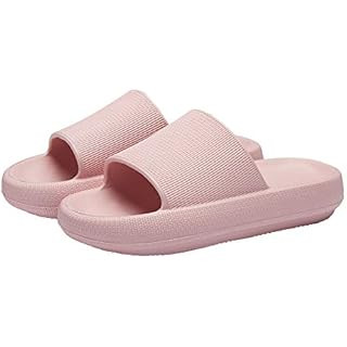 BRONAX Pillow Slippers for Women and Men | House Slides Shower Sandals | Extremely Comfy | Cushio... | Amazon (US)