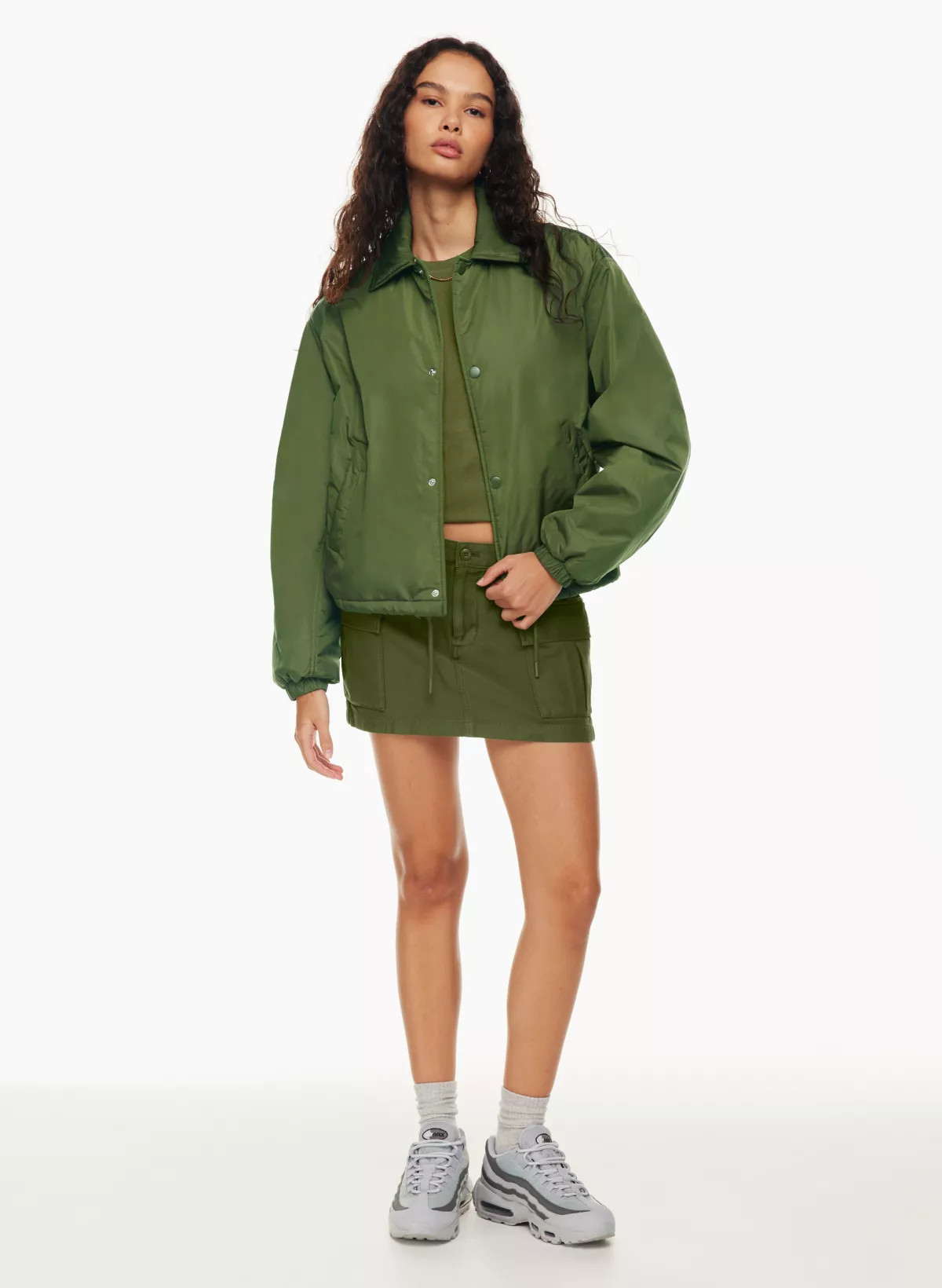 COACHES SHORT JACKET | Aritzia