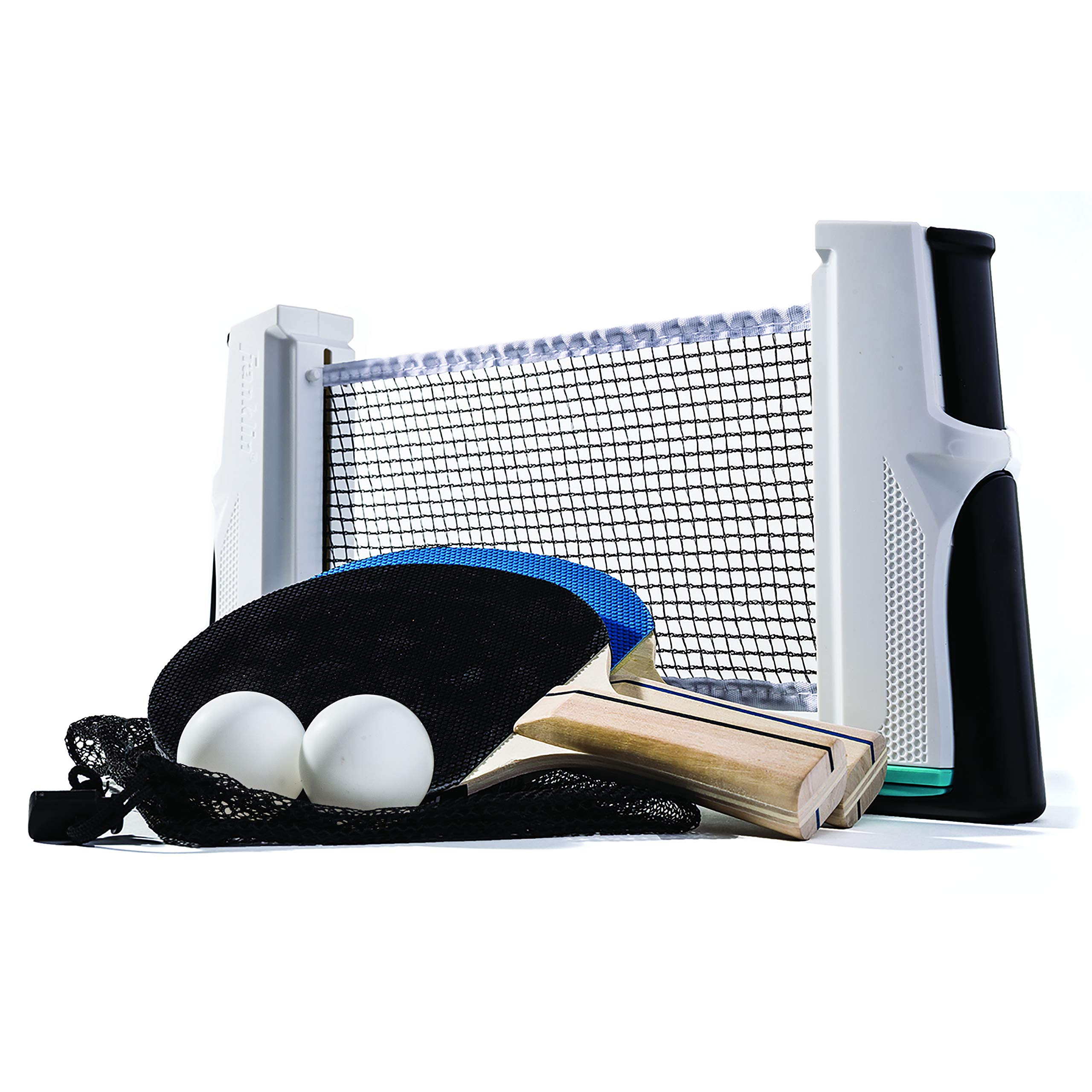 Franklin Sports Table Tennis to Go Portable Ping Pong Set - Table Top Ping Pong Net + (2) Paddles... | Amazon (US)