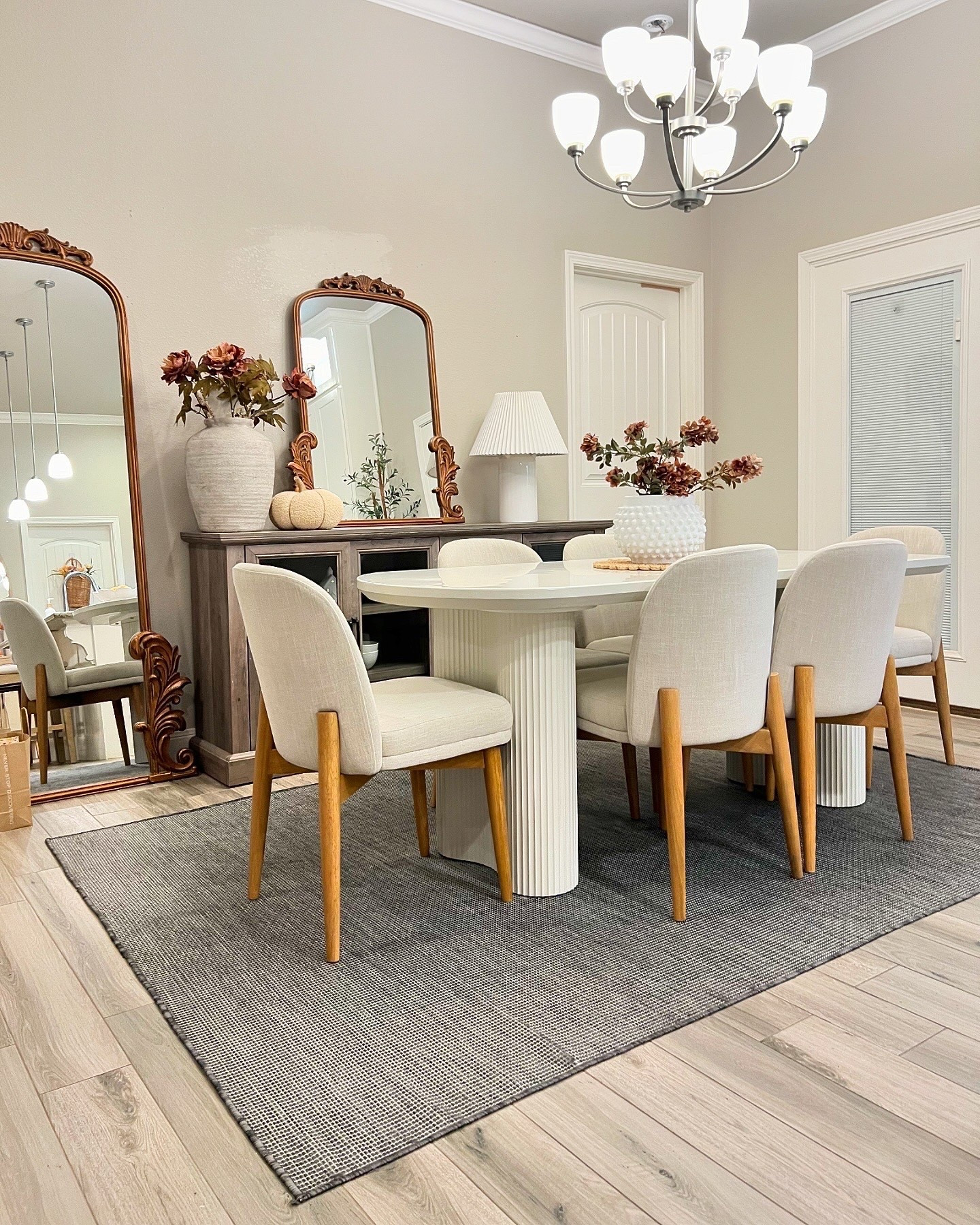 Dining view 🤎 home decor ! Dining room! Dining table and chairs! Home styling 

#LTKHome