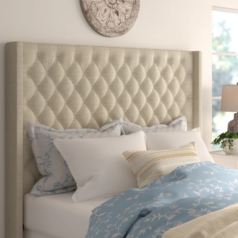 Neher Upholstered Wingback Headboard | Wayfair North America