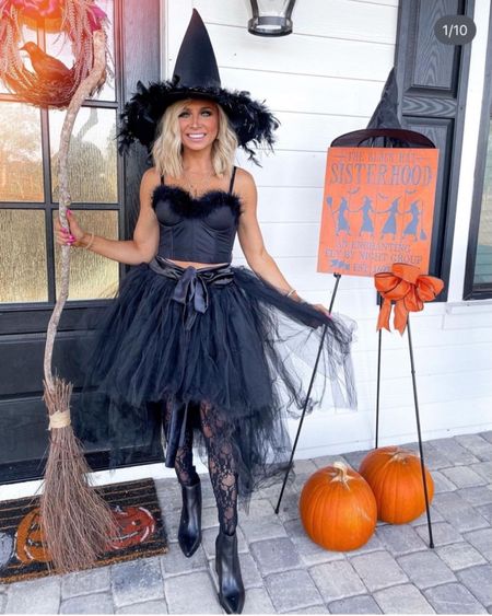 Easy witch costume #halloweencostume 

#LTKSeasonal #LTKHoliday #LTKHalloween