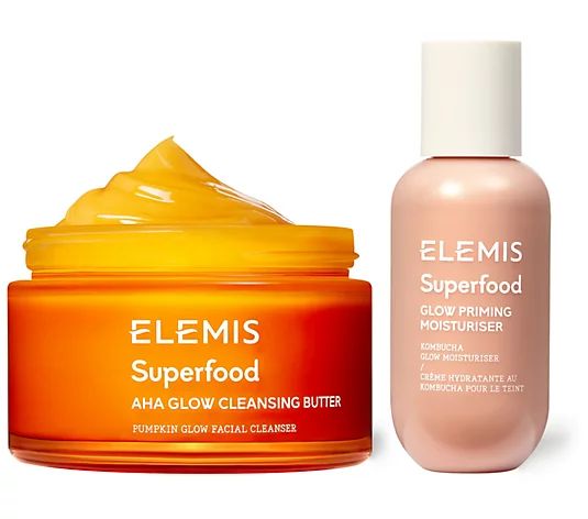 ELEMIS Superfood AHA Glow Cleansing Butter & Primer Auto-Delivery | QVC