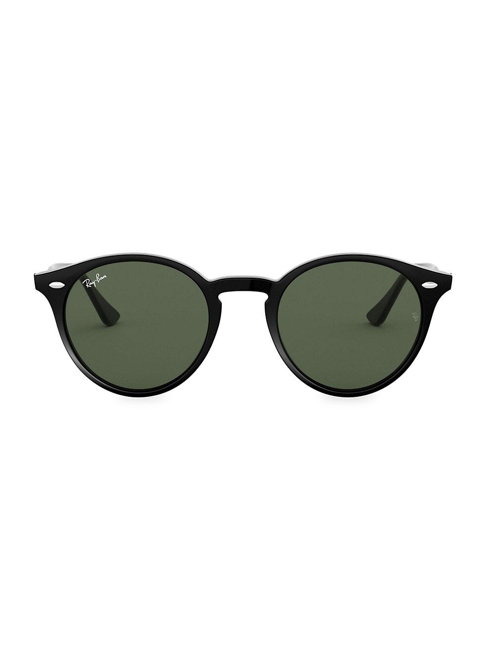 RB2180 49MM Round Sunglasses | Saks Fifth Avenue