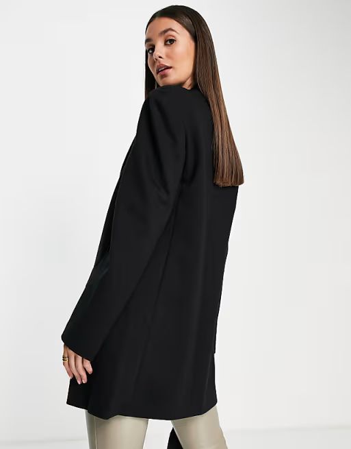 Topshop Tall black jersey blazer | ASOS (Global)