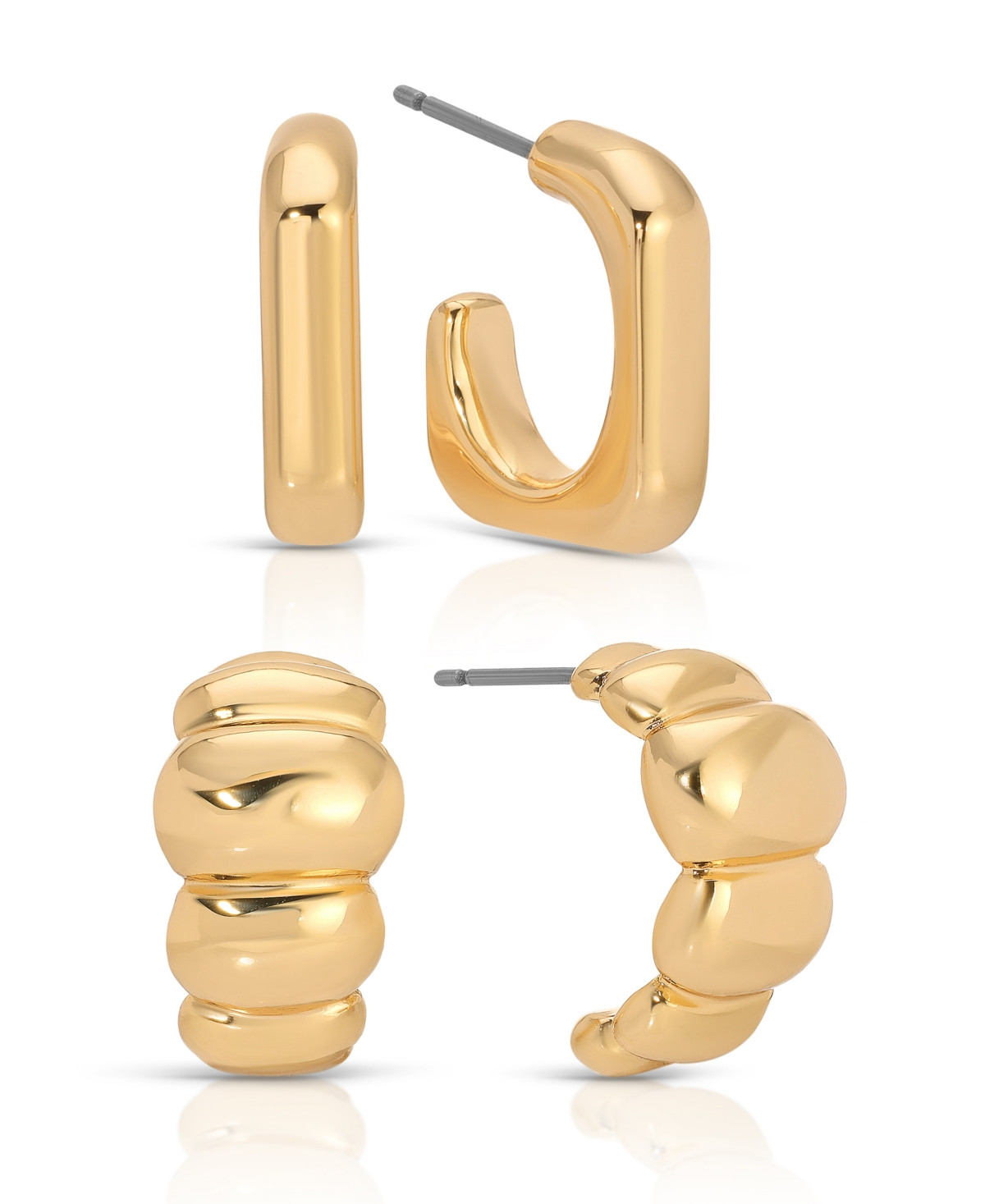 Ettika Everyday Stack Earring Set - Gold | Macy's