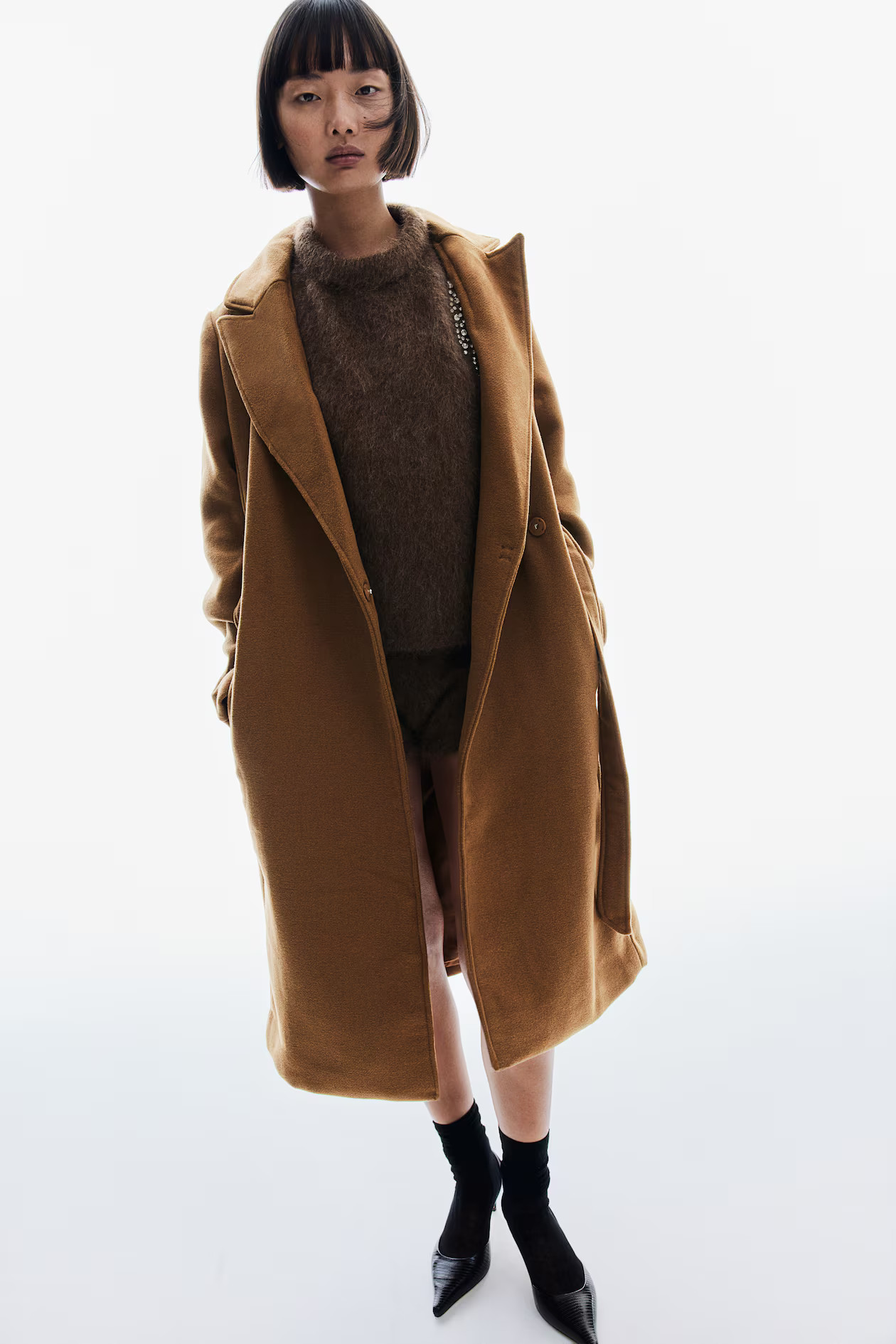 Tie Belt Coat | H&M (US + CA)