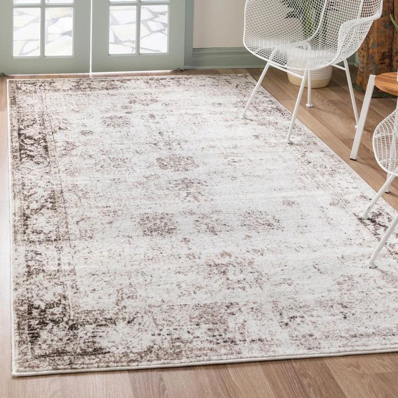 Brandt Floral Area Rug in Beige/Brown/Tan | Wayfair North America