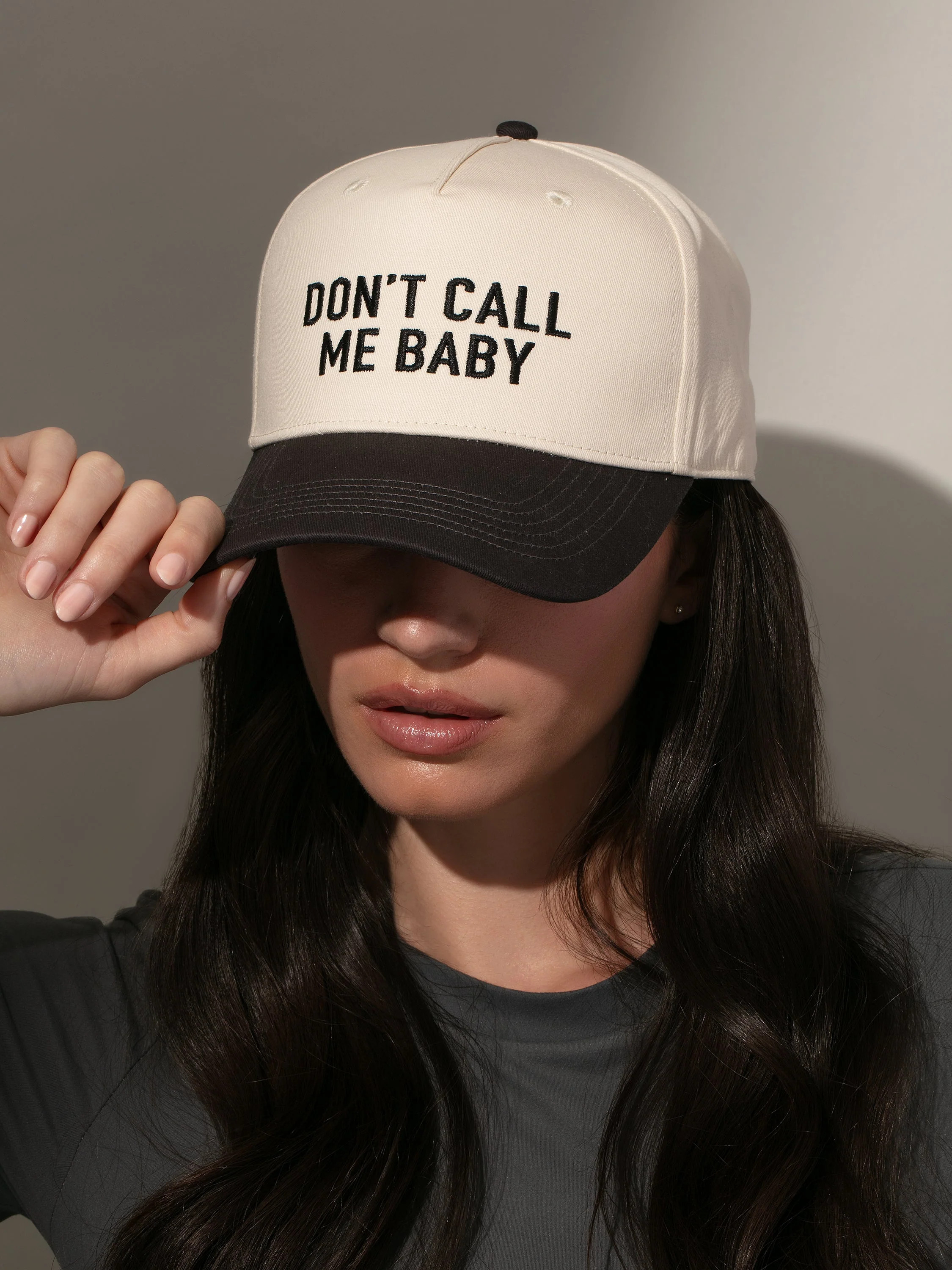 Don't Call Me Baby Trucker Hat | Uncommon James