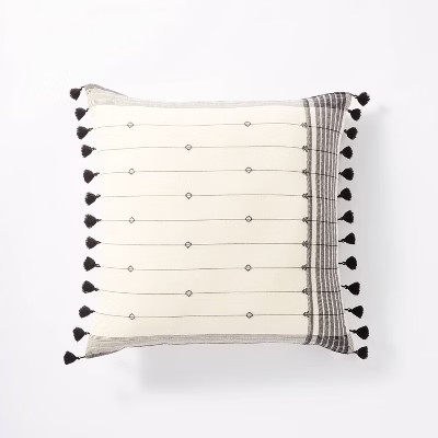 Dobby Striped Throw Pillow - Threshold™ designed with Studio McGee | Target