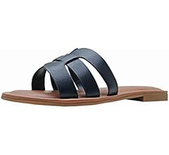 The Drop Women's Monika Flat H-Band Slide Sandal | Amazon (US)