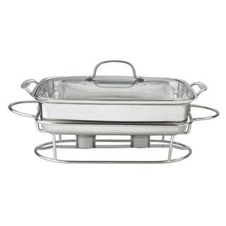 Cuisinart Classic Entertaining 5 Qt. Rectangular Buffet Server in Stainless | The Home Depot
