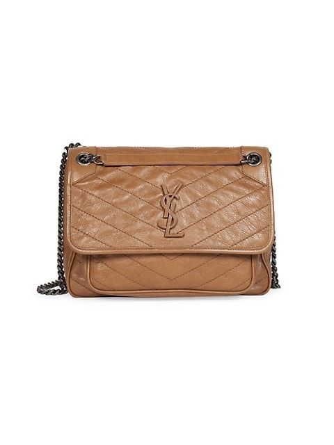 Medium Niki Leather Shoulder Bag | Saks Fifth Avenue