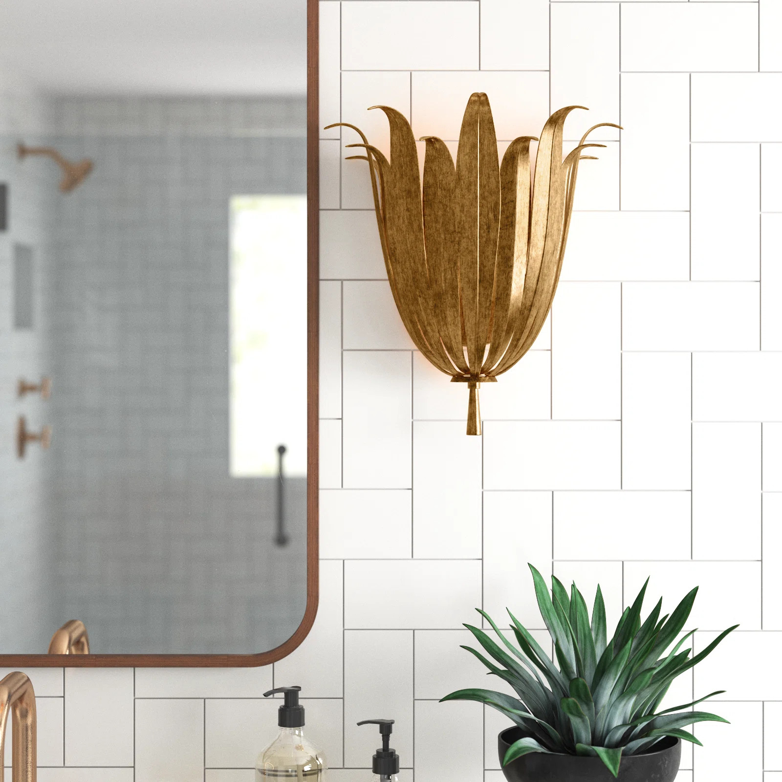 Willa Arlo™ Interiors Risborough 1 - Light Steel Wallchiere "& Reviews" | Wayfair | Wayfair North America